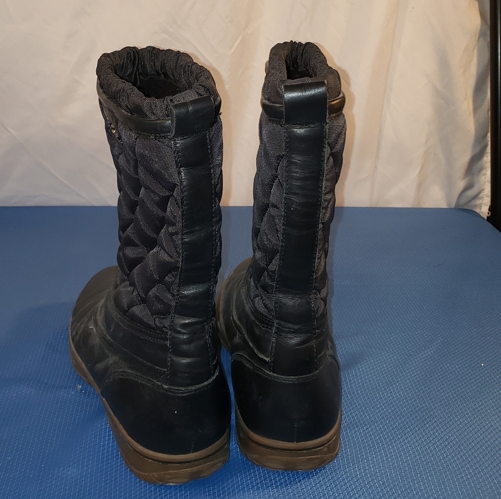 Ladies COACH Samara Snow Boots in Black - 7.5 - Picture 3 of 6